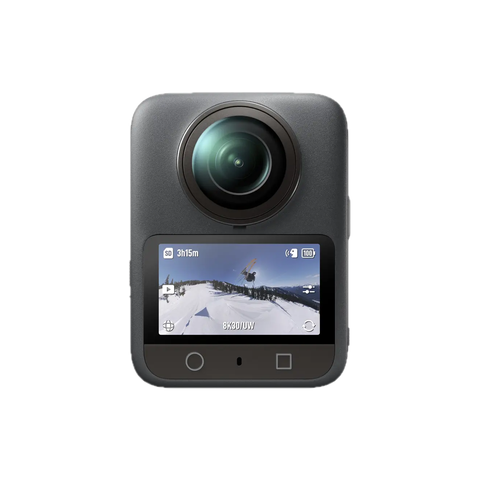DJI Osmo 360 II prototype pictured next to the original