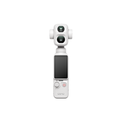 DJI Osmo Pocket 4P tipped with a dedicated telephoto camera